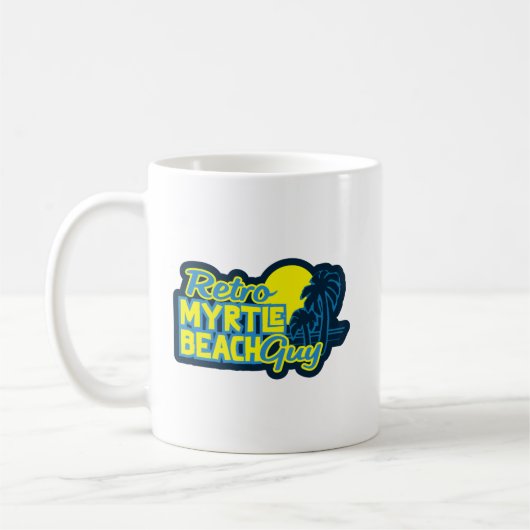 Mug T-Shirt Retro Myrtle Beach Guy (Gauche)