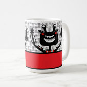 Mug T-shirt Robo Monster (Devant droit)