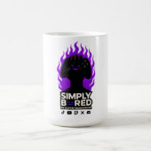 Mug T-Shirt SIMPLEMENT ENNUIÉ Purple Flame Gaming 🔥🎮 (Centre)
