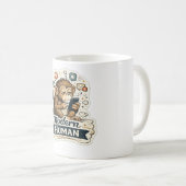 Mug T-shirt Singe Humain Moderne | Évolution de Singe  (Devant droit)