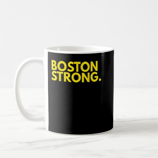 Mug T-shirt sportif Boston Strong (Gauche)