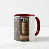 Mug T-shirt sur mesure pour papa's Day (Devant droit)