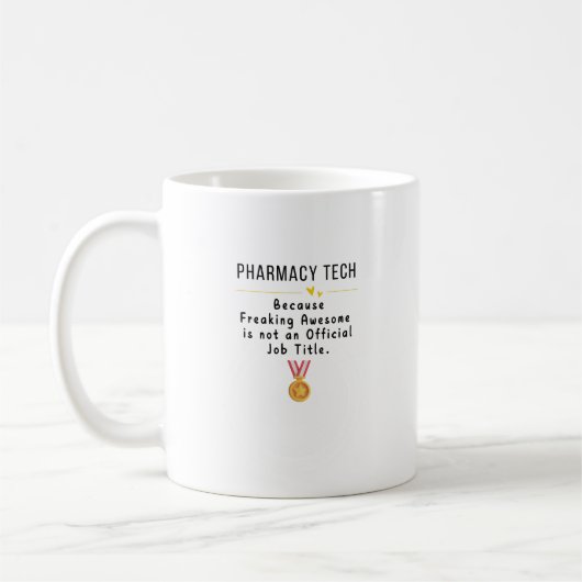 Mug T-shirt Tech en pharmacie (Gauche)