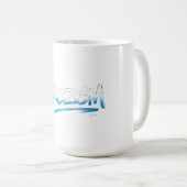 Mug T-Shirt Texte Gelé (Devant droit)