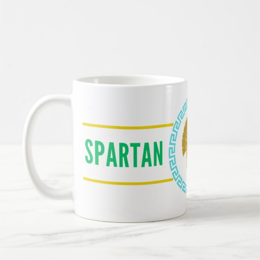 Mug T-shirt très spartiate (Gauche)