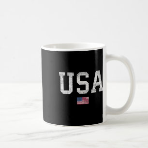 Mug T Shirt Usa Femmes Hommes Enfants Drapeau Américai