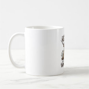 Mug T-shirt vintage vache Highland paresseuse économe