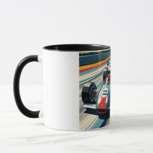 Mug T-shirt voiture de course vintage Ap Motorsport