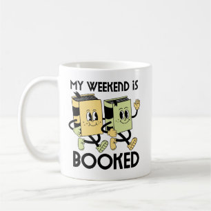 Mug T-shirt Weekend pour les amateurs de livres