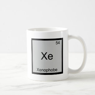 Mug T-shirt Xe - Symbole d'élément de chimie drôle xén