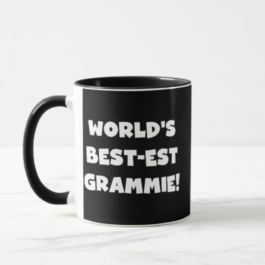 Mug T-shirts blanc et cadeaux du Meilleur-est Grammie (Gauche)