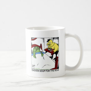 Mug T-shirts Cadeaux Poisson Drôle/Poulet Soupe de Pou