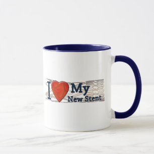 Mug T-shirts cardiaque d'armature intra-artérielle de