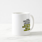 Mug T-shirts d'analyste financier amusant (Devant droit)
