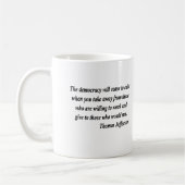 Mug T-shirts de Thomas Jefferson (Gauche)