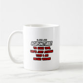 Mug T-shirts et cadeaux amusants acupuncturistes (Gauche)