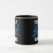 Mug T-shirts et cadeaux bleus totalement (Centre)