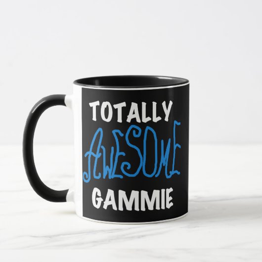 Mug T-shirts et cadeaux bleus totalement (Gauche)