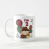 Mug T-shirts et cadeaux Cowboy 2e anniversaire (Gauche)