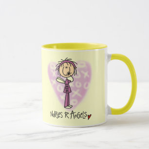 Mug T-shirts et cadeaux d'anges des infirmières R