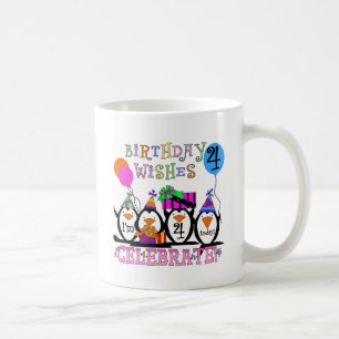 Mug T-shirts et cadeaux de 4ème anniversaire de Pengui