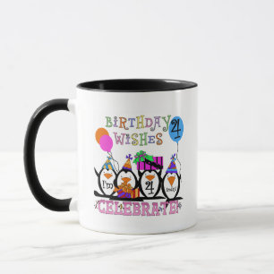 Mug T-shirts et cadeaux de 4ème anniversaire de Pengui