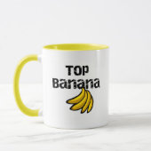 Mug T-shirts et cadeaux de banane supérieure (Gauche)