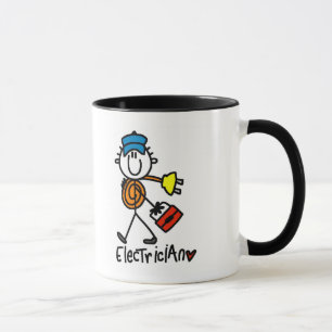Mug T-shirts et cadeaux de base d'électricien