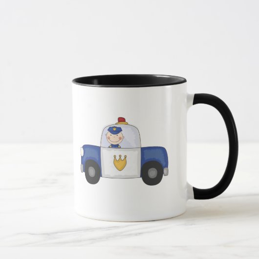 Mug T-shirts et cadeaux de croiseur de police (Droite)