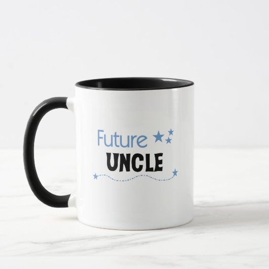 Mug T-shirts et cadeaux de Future Oncle (Gauche)