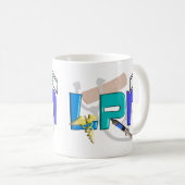 Mug T-shirts et cadeaux de LPN (Devant droit)