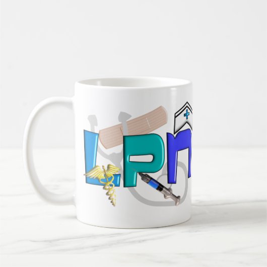 Mug T-shirts et cadeaux de LPN (Gauche)