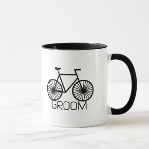 Mug T-shirts et cadeaux de marié de bicyclette