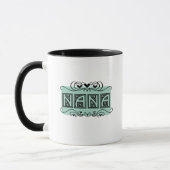 Mug T-shirts et cadeaux de Nana de plaque signalétique (Gauche)