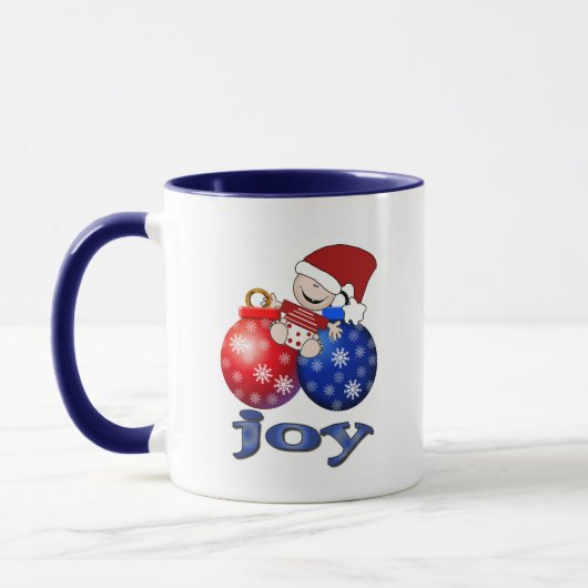Mug T-shirts et cadeaux de Noël pour bébé (Gauche)