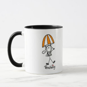 Mug T-shirts et cadeaux de parachutisme de bonhomme al