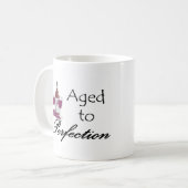 Mug T-shirts et cadeaux de Perfection. (Devant gauche)