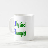 Mug T-shirts et cadeaux de physiothérapeute (Devant gauche)