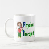 Mug T-shirts et cadeaux de physiothérapeute (Gauche)