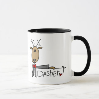 Mug T-shirts et cadeaux de renne de Dasher