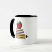 Mug T-shirts et cadeaux de roche de professeurs (Devant gauche)