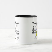 Mug T-shirts et cadeaux de trompettiste (Centre)