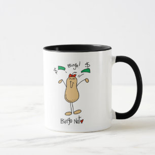 Mug T-shirts et cadeaux d'écrou de bingo-test