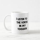 Mug T-shirts et cadeaux drôles de mécanicien (Gauche)