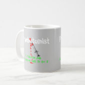 Mug T-shirts et cadeaux drôles de Phlebotomist (Devant gauche)