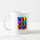 Mug T-shirts et cadeaux du nightengale POPART de (Gauche)
