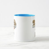 Mug T-shirts et cadeaux femelles de brune de (Centre)