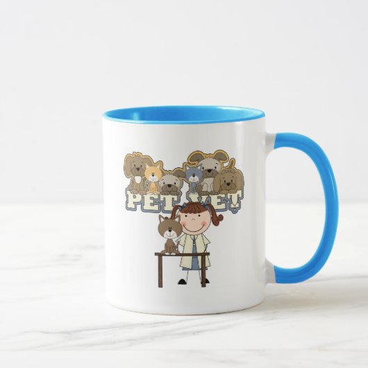 Mug T-shirts et cadeaux femelles de brune de (Droite)