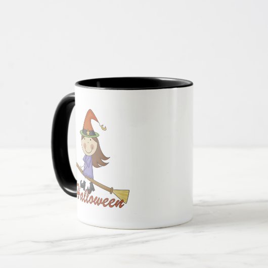 Mug T-shirts et cadeaux Halloween Witch (Devant gauche)