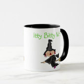 Mug T-shirts et cadeaux Itty Bitty Witch (Devant droit)
